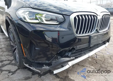2022 BMW X3 Sdrive30I из США, поврежденный, VIN 5UX43DP03N9J40776